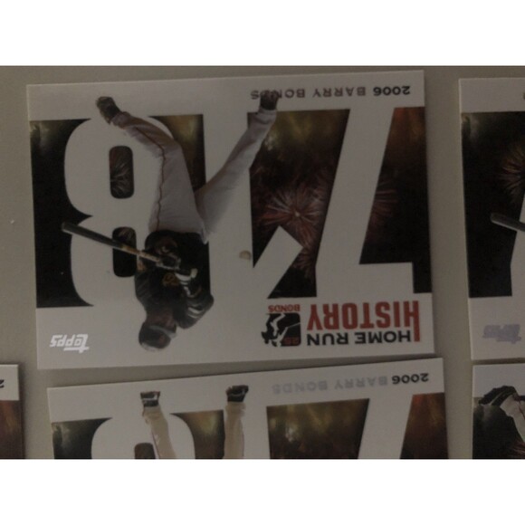 Barry Bonds 2006 Topps Home Run History Card Lot (14) MLB San Francisco Giants - Picture 16 of 16